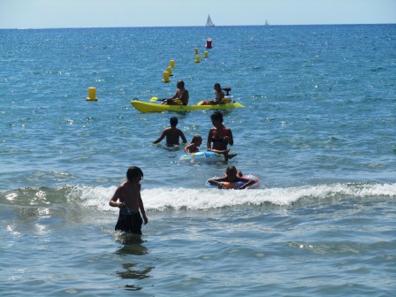 Rest al in het water